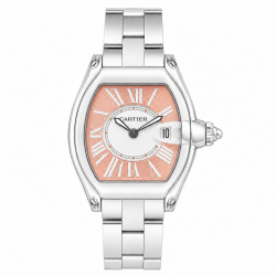 Cartier Roadster 31x37 W62017V3 Pink Dial Watch